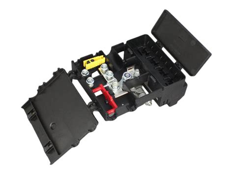 positive battery terminal with power distribution fuse box|battery fuse box replacement.